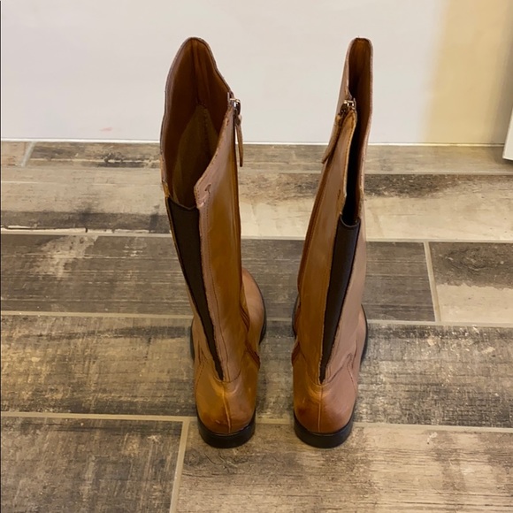 Franco Sarto Leather Boots Size 7 - Picture 3 of 5
